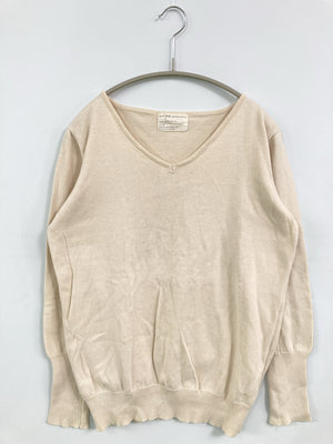 ANTIQUA/アンティカ/ニット/セーター/トップス/ベージュ/M