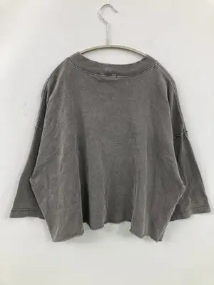 JEANASIS/ジーナシス/Tシャツ/カットソー/トップス/グレー/F