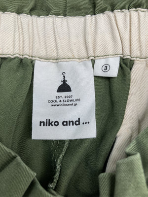 niko and .../ニコアンド/その他パンツ/パンツ/カーキ/3