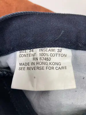 MACHINE/デニムパンツ/パンツ/ブラック/SIZE34 INSEAM32