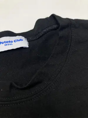 Potato Club/ポテトクラブ/Tシャツ/カットソー/トップス/ブラック