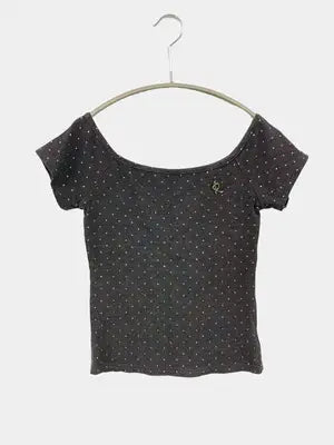 AiMiLan/Tシャツ/カットソー/トップス/ブラック