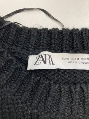 ZARA/ザラ/ニット/セーター/トップス/ブラック/EUR M