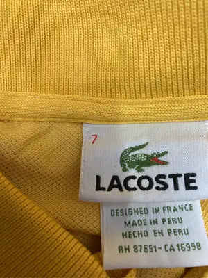 LACOSTE/ラコステ/ポロシャツ/トップス/イエロー/7