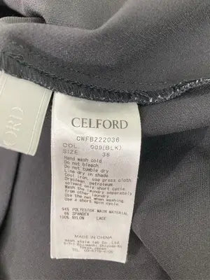 CELFORD/セルフォード/Tシャツ/カットソー/トップス/ブラック/36