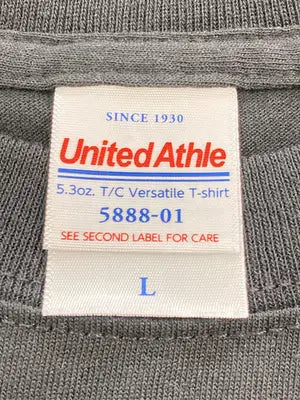 United Athle/ユナイテッドアスレ/Tシャツ/カットソー/トップス/ブラック/L