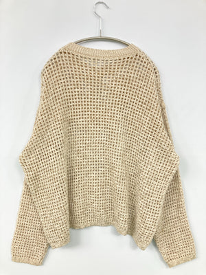 SELECT MOCA/セレクトモカ/ニット/セーター/トップス/ベージュ/F