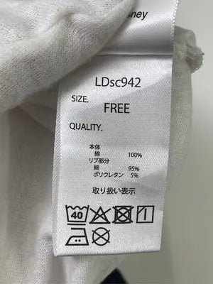 MN.L/エムエヌエル/Tシャツ/カットソー/トップス/ホワイト/F