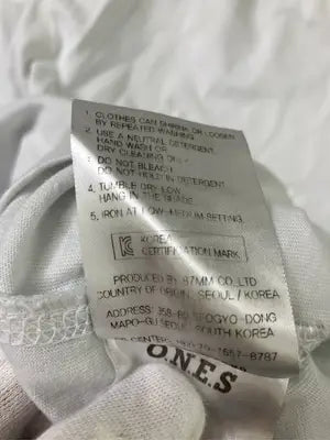 ONES/Tシャツ/カットソー/トップス/ホワイト/S