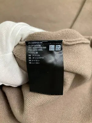 UNIQLO/ユニクロ/ワンピース/ワンピース/ドレス/ベージュ/M