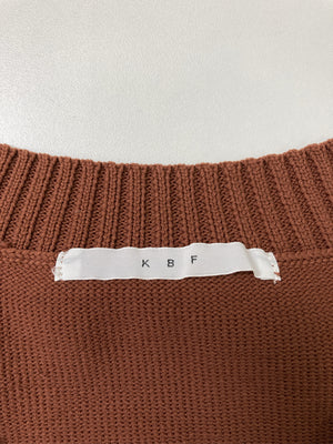 KBF/ケービーエフ/ベスト/トップス/ブラウン/One