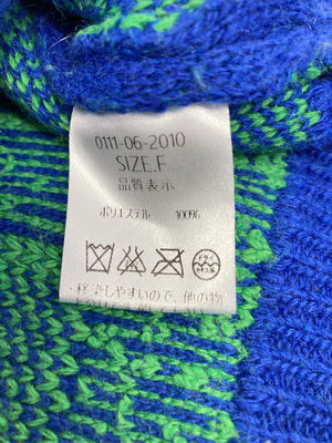 by muni:r/バイムニール/ニット/セーター/トップス/ブルー/F