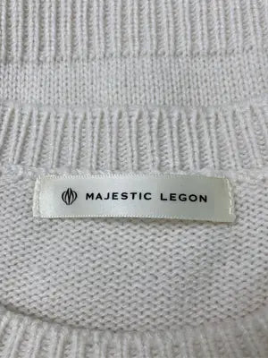 MAJESTIC LEGON/マジェスティックレゴン/ニット/セーター/トップス/アイボリー/M