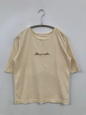ehka sopo/エヘカソポ/Tシャツ/カットソー/トップス/ベージュ/F