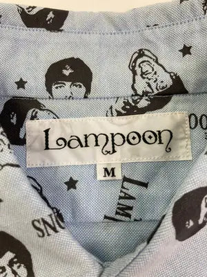 Lampoon/シャツ/ブラウス/トップス/スカイブルー/M