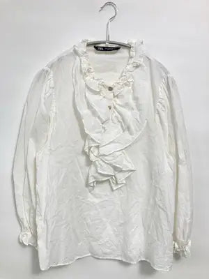 ZARA/ザラ/シャツ/ブラウス/トップス/ホワイト/S