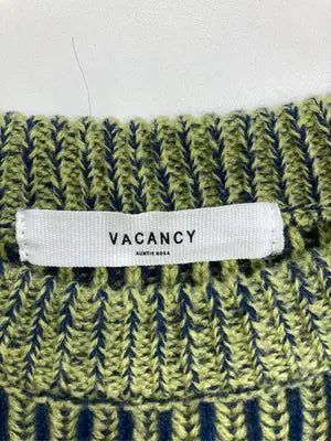 VACANCY/ヴァカンシー/ニット/セーター/トップス/グリーン/FREE