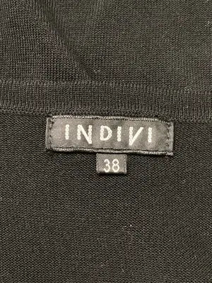 INDIVI/インディヴィ/ニット/セーター/トップス/ブラック/38