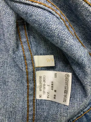 WFlags/デニムジャケット/ジャケット/アウター/ブルー/F