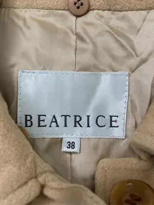 beatrice/ステンカラーコート/ジャケット/アウター/ベージュ/38