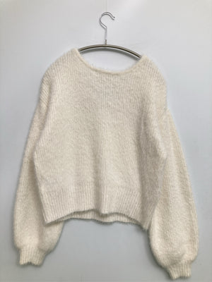 FUN/ファン/ニット/セーター/トップス/ホワイト/F