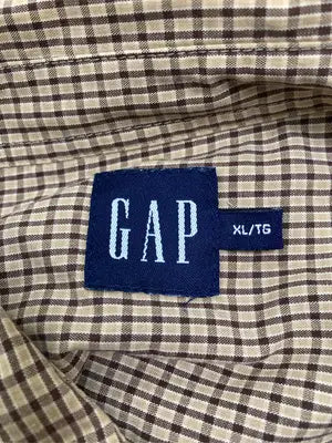 GAP/ギャップ/シャツ/ブラウス/トップス/ブラウン/XL