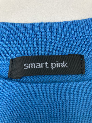 smart pink/ニット/セーター/トップス/ブルー/40