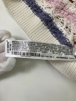 ZARA/ザラ/ベスト/トップス/ホワイト/USA S
