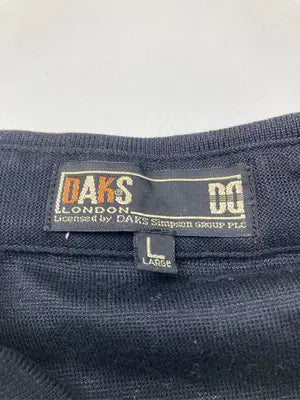 DAKS/ダックス/ポロシャツ/トップス/ネイビー/L