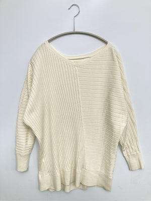 AZUL/アズール/ニット/セーター/トップス/ホワイト/M