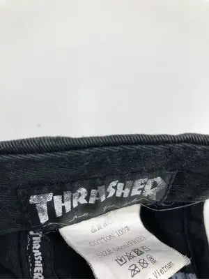THRASHER/スラッシャー/キャップ/帽子/ブラック/58cm(FREE)