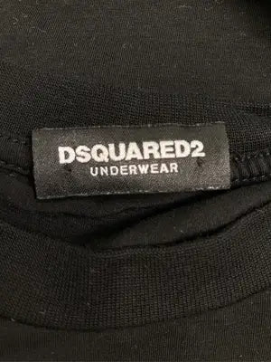 DSQUARED2/ディースクエアード/Tシャツ/カットソー/トップス/ブラック/S