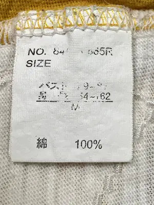 SWEET AGNES/Tシャツ/カットソー/トップス/イエロー/M