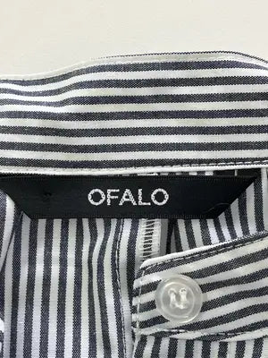OFALO/シャツワンピース/ワンピース/ドレス/ブラック/L