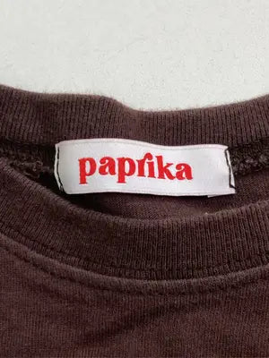 paprika/Tシャツ/カットソー/トップス/ブラウン