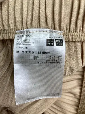 UNIQLO/ユニクロ/その他パンツ/パンツ/ベージュ/M