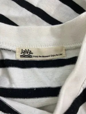 JaVa/ジャバ/Tシャツ/カットソー/トップス/ホワイト/S