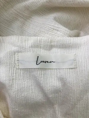 Louren/ローレン/シャツワンピース/ワンピース/ドレス/アイボリー/M