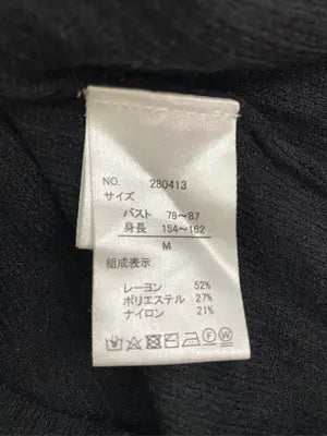 SUREVE/シュリーブ/Tシャツ/カットソー/トップス/ブラック/M