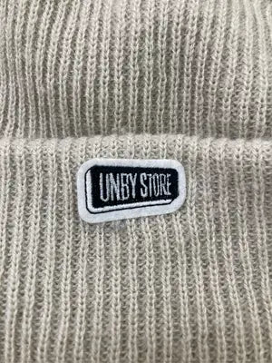 unby store/ニットキャップ/ビーニー/帽子/ベージュ