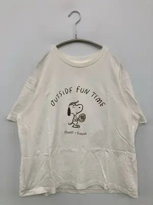UNIQLO/ユニクロ/Tシャツ/カットソー/トップス/ホワイト/L