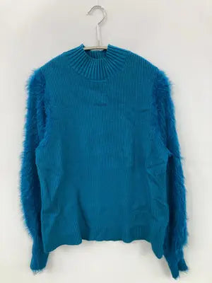 AZUL by MOUSSY/アズールバイマウジー/ニット/セーター/トップス/スカイブルー/M