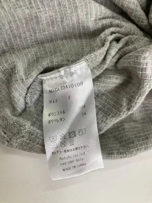CLEA/クレア/Tシャツ/カットソー/トップス/グレー/F