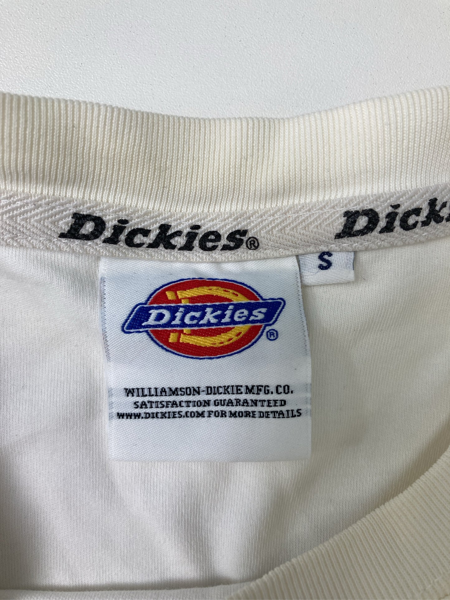 Dickies/ディッキーズ/Tシャツ/カットソー/トップス/ホワイト/S