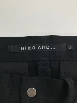 niko and .../ニコアンド/その他パンツ/パンツ/ブラック/M