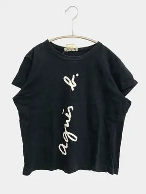 agnès b./アニエスベー/Tシャツ/カットソー/トップス/ブラック