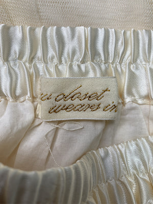 ロングスカート/スカート/ホワイト/F