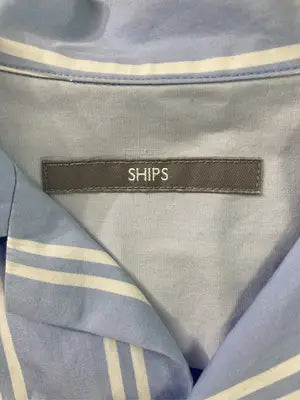 SHIPS/シップス/シャツ/ブラウス/トップス/スカイブルー/M