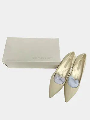 CHARLES & KEITH/チャールズアンドキース/パンプス/シューズ/アイボリー/39