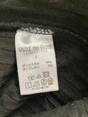 OLIVE des OLIVE/オリーブデオリーブ/Tシャツ/カットソー/トップス/ブラック/F